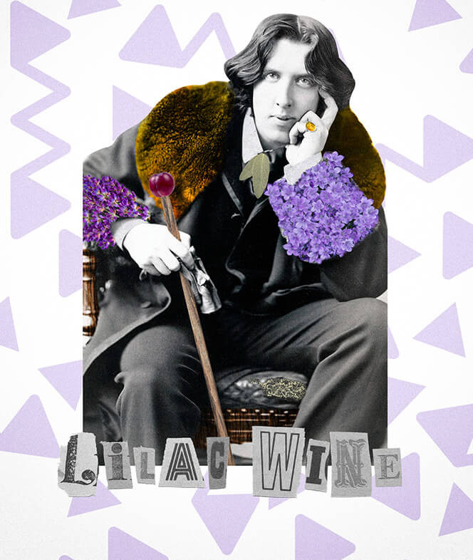 Art meets Art - Lilac Wine